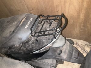 府中市でバイクの引き取りから処分までさせて頂きました。