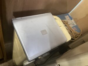 福山市神辺町で引き取り回収から処分までしたノートパソコン