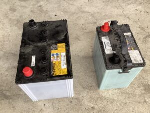 庄原市でバッテリーの回収から処分までさせて頂きました。