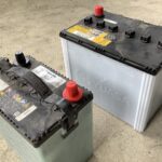 庄原市でバッテリーの引き取りから処分までさせて頂きました。