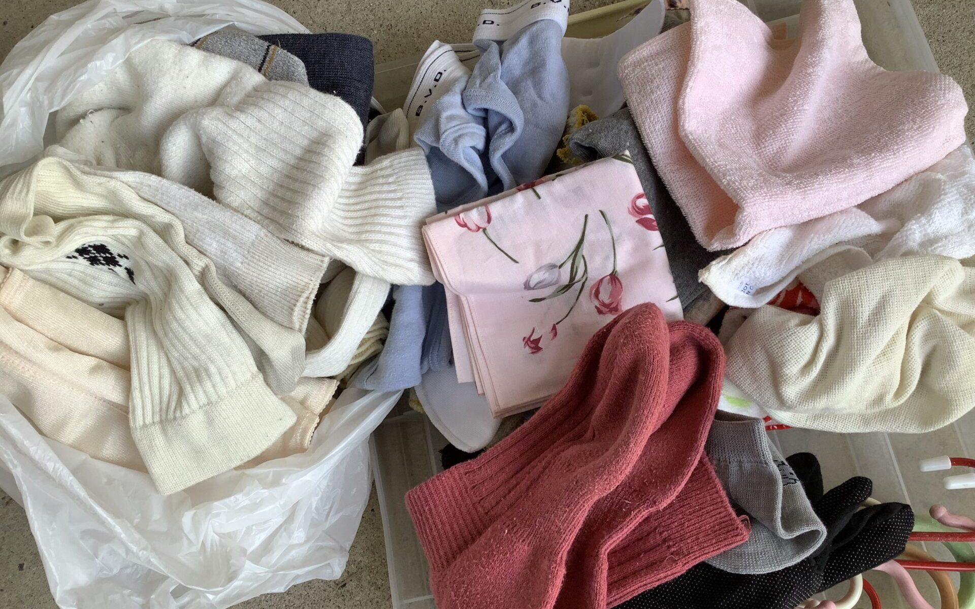 広島県三次市で引き取り回収から処分までした不用品の衣類