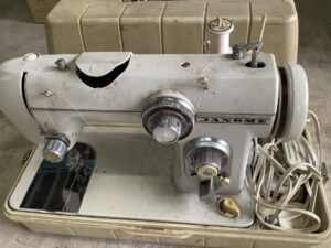 世羅郡世羅町でミシンの回収から処分までさせて頂きました。