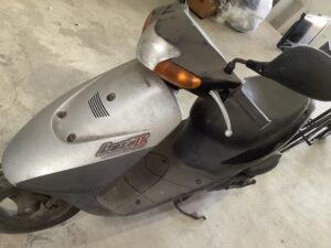 竹原市でバイクの回収から処分までさせて頂きました。