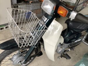 三次市でバイクの引き取りから処分までさせて頂きました。