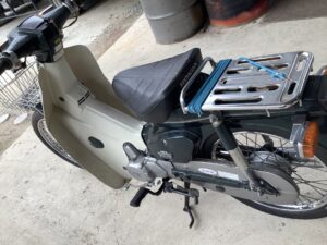 竹原市でバイクの引き取りから処分までさせて頂きました。