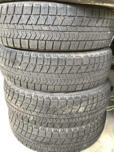 庄原市でタイヤの引き取りから処分までさせて頂きました。