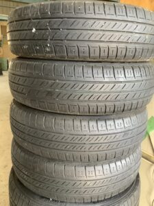 尾道市でタイヤの引き取りから処分までさせて頂きました。