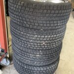 尾道市でタイヤの回収から処分までさせて頂きました。