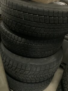 庄原市でタイヤの引き取りから処分までさせて頂きました。