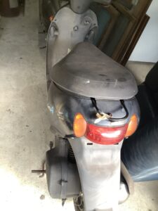 竹原市でバイクの回収から処分までさせて頂きました。