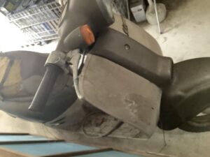 福山市でバイクの回収から処分までさせて頂きました。