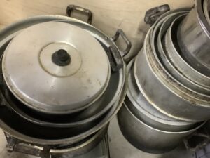 広島県三原市で引き取り回収から処分までした不用品の鍋