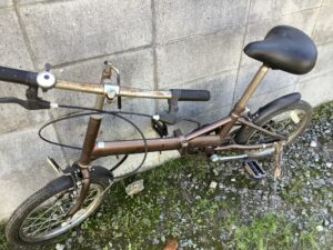 広島県三次市で引き取り回収から処分までした自転車