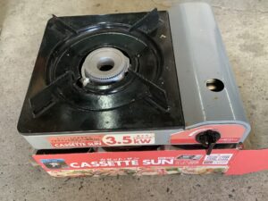 世羅郡世羅町で引き取り回収から処分までした不用品の卓上コンロ