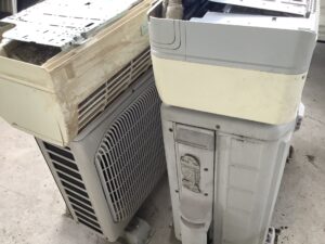 広島県府中市で取り外しから処分までしたエアコン