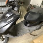 竹原市でバイクの引き取りから処分までさせて頂きました。