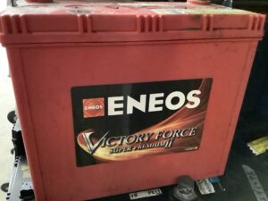 府中市でバッテリーの引き取りから処分までさせて頂きました。