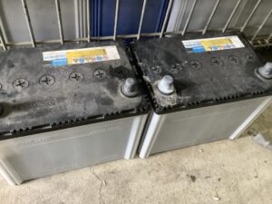 三原市でバッテリーの引き取りから処分までさせて頂きました。