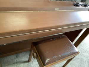 福山市水呑町で引き取り回収から処分までした電子ピアノ