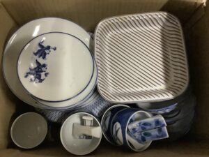 世羅郡世羅町で引き取り回収から処分までした食器