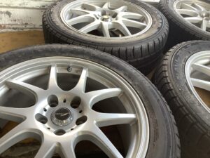 世羅郡世羅町でタイヤの回収から処分までさせて頂きました。