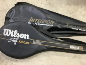 広島県竹原市で引き取り回収から処分までした不用品のテニスラケット