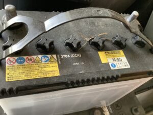 尾道市でバッテリーの回収から処分までさせて頂きました。