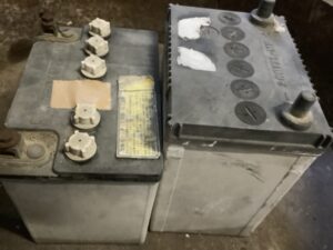 神石高原町でバッテリーの引き取りから処分までさせて頂きました。