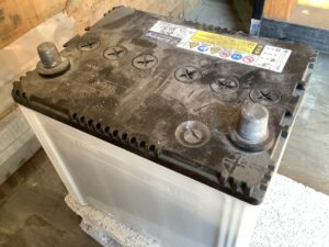 福山市でバッテリーの引き取りから処分までさせて頂きました。