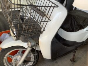 福山市でバイクの回収から処分までさせて頂きました。