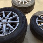 三次市でタイヤの引き取りから処分までさせて頂きました。