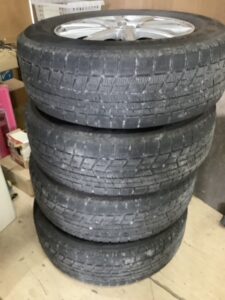 三次市でタイヤの回収から処分までさせて頂きました。