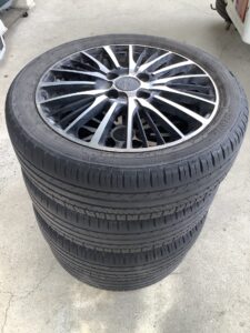 三次市でタイヤの回収から処分までさせて頂きました。