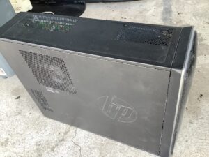 竹原市でパソコンの回収から処分までさせて頂きました。