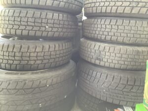 三次市でタイヤの回収から処分までさせて頂きました。