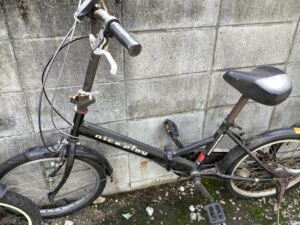広島県三次市で引き取り回収から処分までした自転車