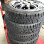 神石高原町でタイヤの引き取りから処分までさせて頂きました。