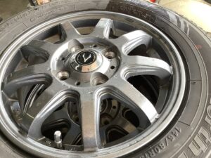 三原市でタイヤの回収から処分までさせて頂きました。