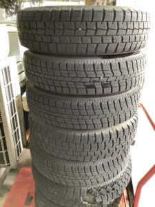 神石高原町でタイヤの回収から処分までさせて頂きました。