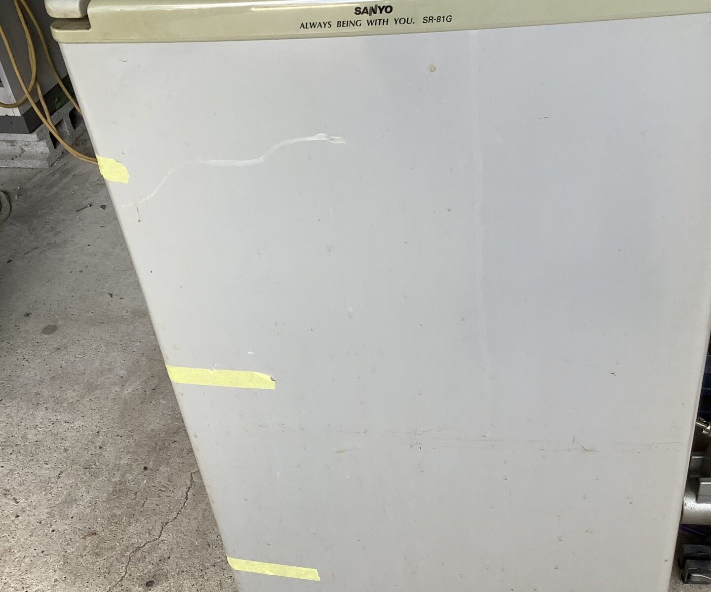 福山市水呑町で引き取り回収から処分までした冷蔵庫