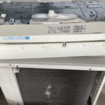 庄原市でエアコンの取り外しから回収までさせて頂きました。