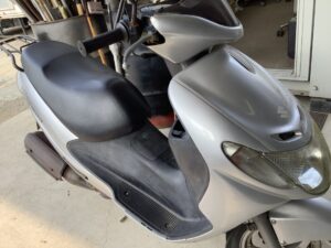 世羅郡世羅町でバイクの回収から処分までさせて頂きました。