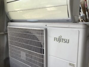 庄原市でエアコンの取り外しから処分までさせて頂きました。