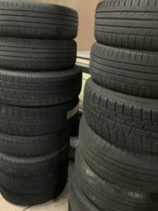 三原市でタイヤの回収から処分までさせて頂きました。