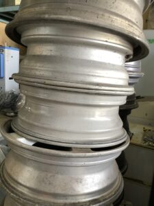 三原市でタイヤホイールの回収から処分までさせて頂きました。