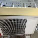 庄原市でエアコンの取り外しから回収までさせて頂きました。