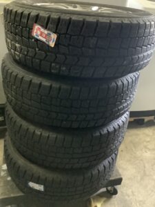 三原市でタイヤの引き取りから処分までさせて頂きました。