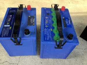 三次市でバッテリーの回収から処分までさせて頂きました。