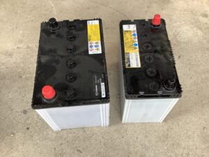 三次市でバッテリーの引き取りから処分までさせて頂きました。