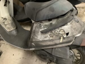 世羅郡世羅町でバイクの引き取りから処分までさせて頂きました。